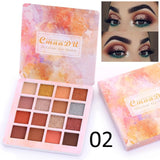 14 Colors Matte Eye Shadow Makeup Soft Glitter Shimmering Colors Metallic Eyeshadow Palette Naked Glitter Nude Make Up