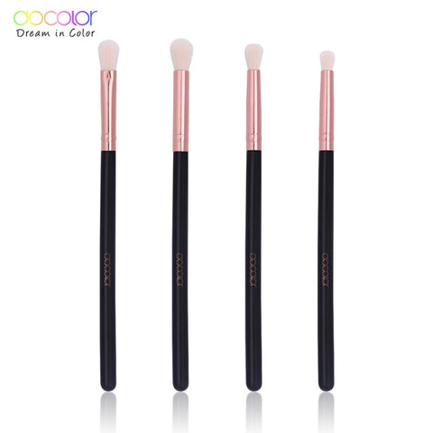 Docolor Pro Makeup Brushes Set Eye Shadow Blending Eyeliner Eyelash Eyebrow Brushes For Make up Portable Eye Brush Set