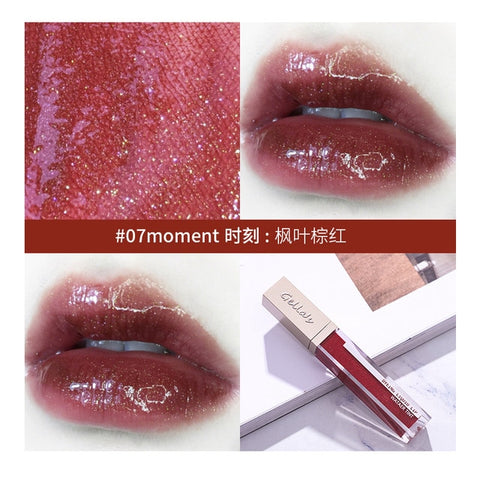 Shimmer Moisturizer Lip Gloss Temperature Change Color Liquid Lipstick Lips Plumper Oil Long Lasting Makeup Lipgloss