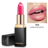 3D Diamond Glitter Lipstick Waterproof Long Lasting Pigment Pink Mermaid Shimmer Korean Lipstick Lips Beauty Cosmetics