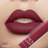 SACE LADY 19 Color Waterproof Matte Lipstick Long Lasting  Lipsticks Lip Sticks Easy to Wear Matte Makeup Lipstick Cosmetic