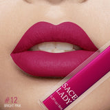 SACE LADY 19 Color Waterproof Matte Lipstick Long Lasting  Lipsticks Lip Sticks Easy to Wear Matte Makeup Lipstick Cosmetic