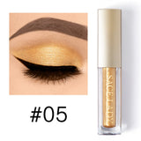 SACE LADY Glitter Eyeshadow Makeup Liquid Shimmer Eye Shadow Metals Illuminator Glow Make Up Highlighter Cream Cosmetic
