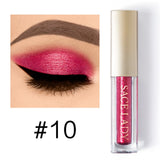 SACE LADY Glitter Eyeshadow Makeup Liquid Shimmer Eye Shadow Metals Illuminator Glow Make Up Highlighter Cream Cosmetic