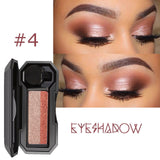 Double Color Lazy Eye Shadow Makeup Palette Glitter Palette Eyeshadow Pallete Waterproof Glitter Eyeshadow Shimmer Cosmetics