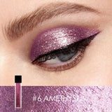 FOCALLURE Glitter Liquid Eyeshadow waterproof long lasting  Shiny eyeliner Metallic Pigment professional Eye shadow Eye makeup