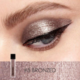 FOCALLURE Glitter Liquid Eyeshadow waterproof long lasting  Shiny eyeliner Metallic Pigment professional Eye shadow Eye makeup