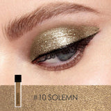 FOCALLURE Glitter Liquid Eyeshadow waterproof long lasting  Shiny eyeliner Metallic Pigment professional Eye shadow Eye makeup