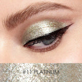 FOCALLURE Glitter Liquid Eyeshadow waterproof long lasting  Shiny eyeliner Metallic Pigment professional Eye shadow Eye makeup