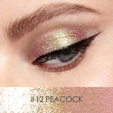 FOCALLURE Glitter Liquid Eyeshadow waterproof long lasting  Shiny eyeliner Metallic Pigment professional Eye shadow Eye makeup