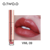 O.TWO.O Matte Lipstick Liquid Waterproof Long Lasting Velvet Lip Gloss Makeup Smooth Pigment Lip Tint Red Lips Cosmetics