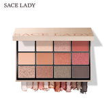 SACE LADY Eyeshadow Palette Makeup Glitter Eye Shadow Pallete Professional Matte Shadow Make Up High Pigment Nude Cosmetic