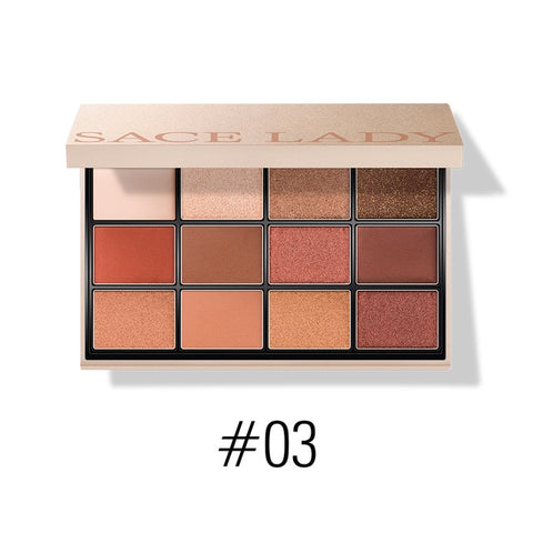 SACE LADY Eyeshadow Palette Makeup Glitter Eye Shadow Pallete Professional Matte Shadow Make Up High Pigment Nude Cosmetic