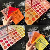 Creamy Eyeshadow Pallete 9 Color Shadows Palette Christmas Pigmented Eye Shadow Professional Glitter Makeup paleta de sombra