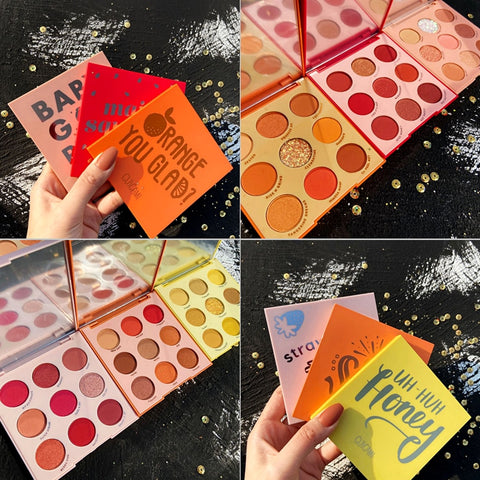 Creamy Eyeshadow Pallete 9 Color Shadows Palette Christmas Pigmented Eye Shadow Professional Glitter Makeup paleta de sombra