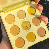 Creamy Eyeshadow Pallete 9 Color Shadows Palette Christmas Pigmented Eye Shadow Professional Glitter Makeup paleta de sombra