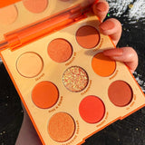 Creamy Eyeshadow Pallete 9 Color Shadows Palette Christmas Pigmented Eye Shadow Professional Glitter Makeup paleta de sombra
