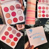 Creamy Eyeshadow Pallete 9 Color Shadows Palette Christmas Pigmented Eye Shadow Professional Glitter Makeup paleta de sombra