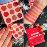 Creamy Eyeshadow Pallete 9 Color Shadows Palette Christmas Pigmented Eye Shadow Professional Glitter Makeup paleta de sombra