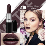 Top Quality MYG Matte Lipstick professional Lips Makeup Long-lasting Waterproof  Lipstick Red Nude ruby woo honey love Lipstick