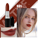 Top Quality MYG Matte Lipstick professional Lips Makeup Long-lasting Waterproof  Lipstick Red Nude ruby woo honey love Lipstick
