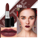 Top Quality MYG Matte Lipstick professional Lips Makeup Long-lasting Waterproof  Lipstick Red Nude ruby woo honey love Lipstick