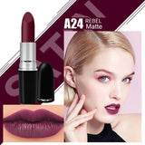 Top Quality MYG Matte Lipstick professional Lips Makeup Long-lasting Waterproof  Lipstick Red Nude ruby woo honey love Lipstick