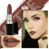 Top Quality MYG Matte Lipstick professional Lips Makeup Long-lasting Waterproof  Lipstick Red Nude ruby woo honey love Lipstick