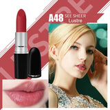 Top Quality MYG Matte Lipstick professional Lips Makeup Long-lasting Waterproof  Lipstick Red Nude ruby woo honey love Lipstick