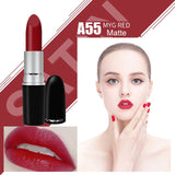 Top Quality MYG Matte Lipstick professional Lips Makeup Long-lasting Waterproof  Lipstick Red Nude ruby woo honey love Lipstick