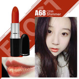 Top Quality MYG Matte Lipstick professional Lips Makeup Long-lasting Waterproof  Lipstick Red Nude ruby woo honey love Lipstick