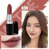 Top Quality MYG Matte Lipstick professional Lips Makeup Long-lasting Waterproof  Lipstick Red Nude ruby woo honey love Lipstick