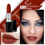 Top Quality MYG Matte Lipstick professional Lips Makeup Long-lasting Waterproof  Lipstick Red Nude ruby woo honey love Lipstick