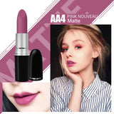 Top Quality MYG Matte Lipstick professional Lips Makeup Long-lasting Waterproof  Lipstick Red Nude ruby woo honey love Lipstick