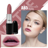 Top Quality MYG Matte Lipstick professional Lips Makeup Long-lasting Waterproof  Lipstick Red Nude ruby woo honey love Lipstick