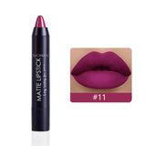12 Colors Matte Lip Liner pen use with lipstick Long Lasting Pigments Waterproof no blooming beauty Makeup color optional