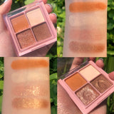 Doradosun 35 Colour Eyeshadow Water-proof Eyeglitters Beads Light Long Lasting Makeup Eyeshadow Pallete