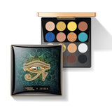 ZEESEA New 16 Colors Egypt тени Eyeshadow Palette Matte Shiny Waterproof  Holographic Makeup Palette