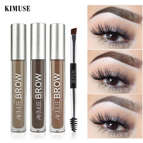 KIMUSE Eyebrow Gel Cream Waterproof Eyebrow Shadow Tint Eye Makeup Eyebrow Pencil Long Lasting Cosmetic Eyebrow  Makeup