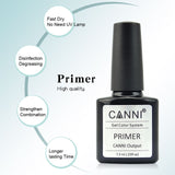 CANNI Base Coat Topcoat High Glossy Tempered No-wipe Matt Top UV LED Foundation Gel Long Lasting Color Lacquer Nail Gel Polish