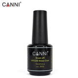 CANNI Base Coat Topcoat High Glossy Tempered No-wipe Matt Top UV LED Foundation Gel Long Lasting Color Lacquer Nail Gel Polish