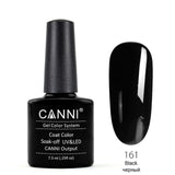 CANNI Base Coat Topcoat High Glossy Tempered No-wipe Matt Top UV LED Foundation Gel Long Lasting Color Lacquer Nail Gel Polish