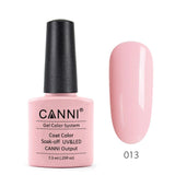 CANNI Base Coat Topcoat High Glossy Tempered No-wipe Matt Top UV LED Foundation Gel Long Lasting Color Lacquer Nail Gel Polish