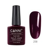CANNI Base Coat Topcoat High Glossy Tempered No-wipe Matt Top UV LED Foundation Gel Long Lasting Color Lacquer Nail Gel Polish