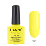 CANNI Base Coat Topcoat High Glossy Tempered No-wipe Matt Top UV LED Foundation Gel Long Lasting Color Lacquer Nail Gel Polish