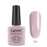 CANNI Base Coat Topcoat High Glossy Tempered No-wipe Matt Top UV LED Foundation Gel Long Lasting Color Lacquer Nail Gel Polish