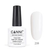 CANNI Base Coat Topcoat High Glossy Tempered No-wipe Matt Top UV LED Foundation Gel Long Lasting Color Lacquer Nail Gel Polish