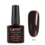 CANNI Base Coat Topcoat High Glossy Tempered No-wipe Matt Top UV LED Foundation Gel Long Lasting Color Lacquer Nail Gel Polish