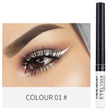 Long Lasting Sexy Charming Eye Liner Pen Hot HANDAIYAN 12 Colour Waterproof Matte Eye Cosmetics Shadow EyelinerTSLM1