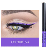 Long Lasting Sexy Charming Eye Liner Pen Hot HANDAIYAN 12 Colour Waterproof Matte Eye Cosmetics Shadow EyelinerTSLM1